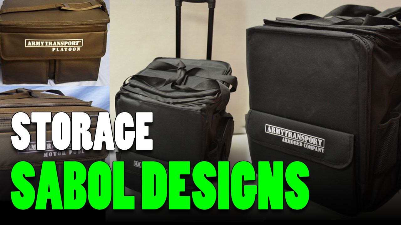 Sabol Designs – Foam Trays, ArmyTransport, Platoon, Motor Pool & More