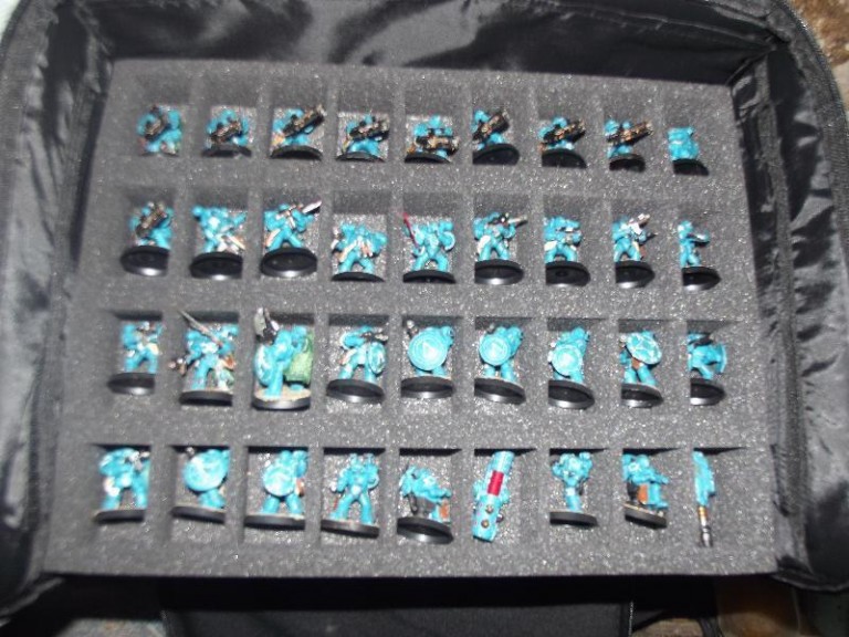Étui De Rangement Tabletop Tyrant Defender - Pour Figurines Warhammer 40K Primaris Marines