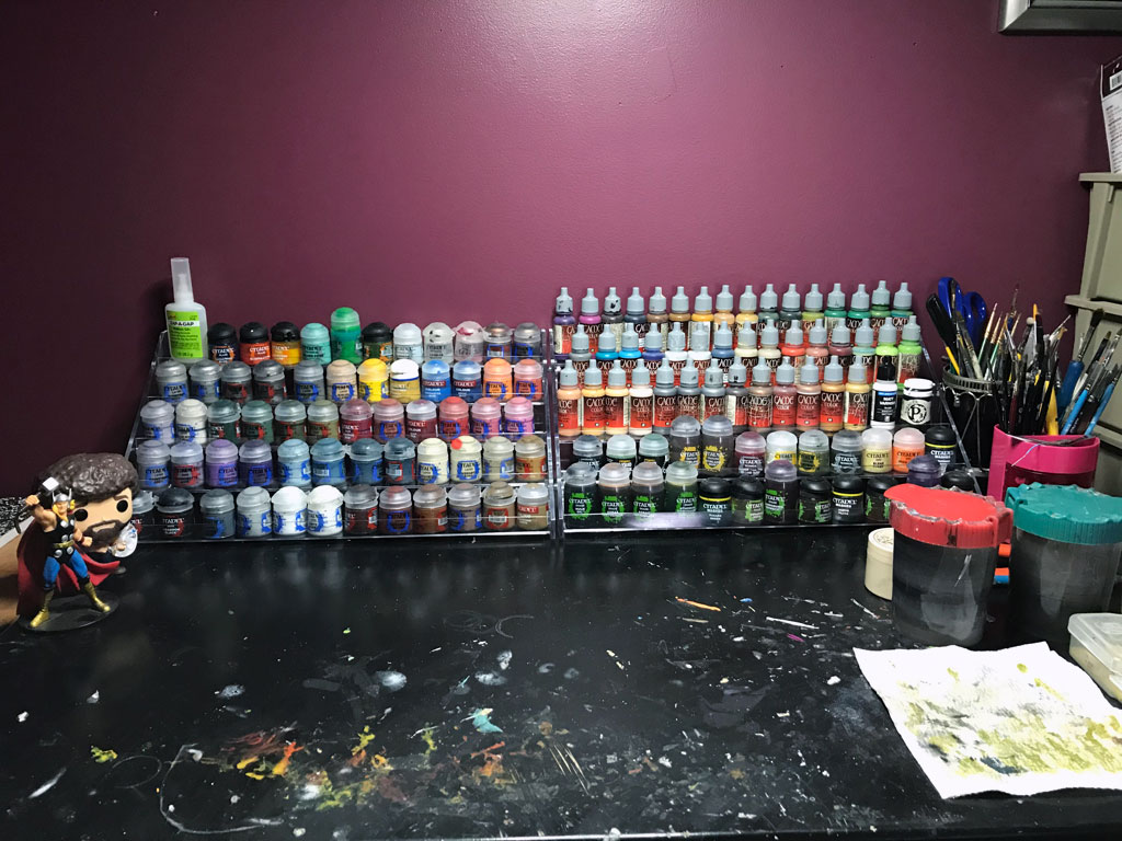 21 of the Best Miniature Paint Rack Solutions I've Found