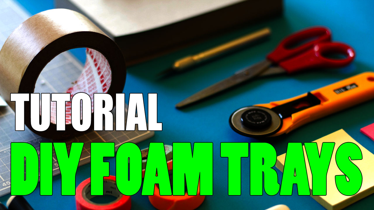 Easy Tutorial on Making Your Own Miniature Foam Trays