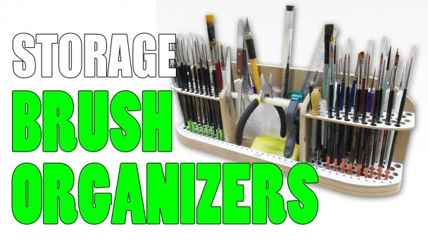 Paint Brush Organizer